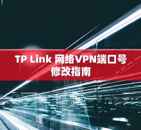 TP Link 网络VPN端口号修改指南