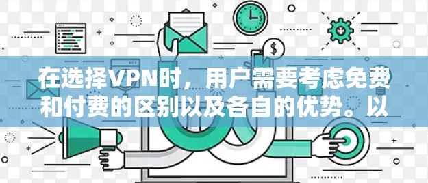 在选择VPN时,用户需要考虑免费和付费的区别以及各自的优势。以下是基于以上思考的分步总结