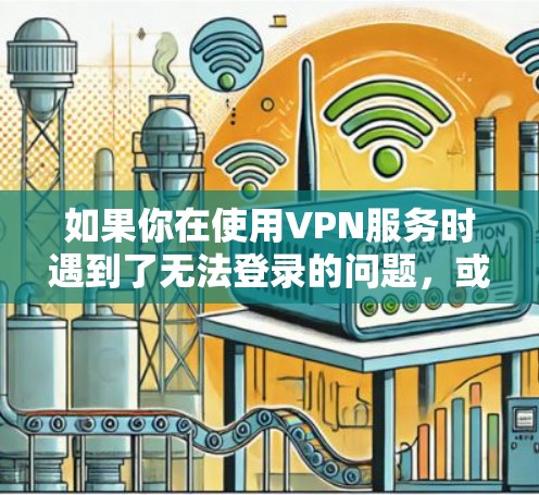 如果你在使用VPN服务时遇到了无法登录的问题，或者担心网络不稳定导致的问题，以下是一些可能的解决方案