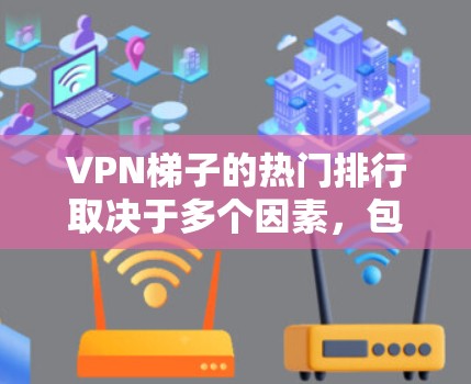 <strong>VPN梯子</strong>的热门排行取决于多个因素,包括公司的规模、技术实力、用户体验、用户评价以及行业趋势。以下是一些常见的<strong>VPN梯子</strong>及其特点,供你参考