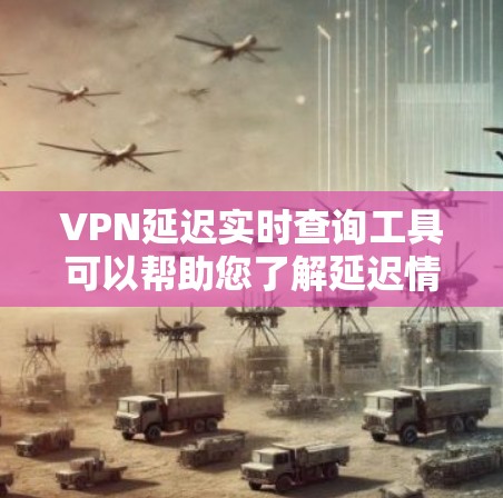 VPN延迟实时查询工具可以帮助您了解延迟情况，但请注意，延迟可能因多种因素而变化，包括VPN服务器的网络状况、服务器延迟、加载速度等。以下是一些推荐的VPN延迟查询工具和资源